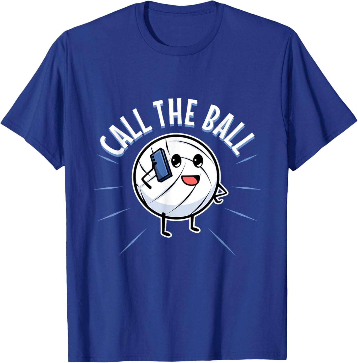 Call the ball volleyball T-Shirt - T-Shirt | Royal
