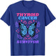 Thyroid Cancer Survivor, Thyroid Cancer Awareness T-Shirt - T-Shirt | Royal