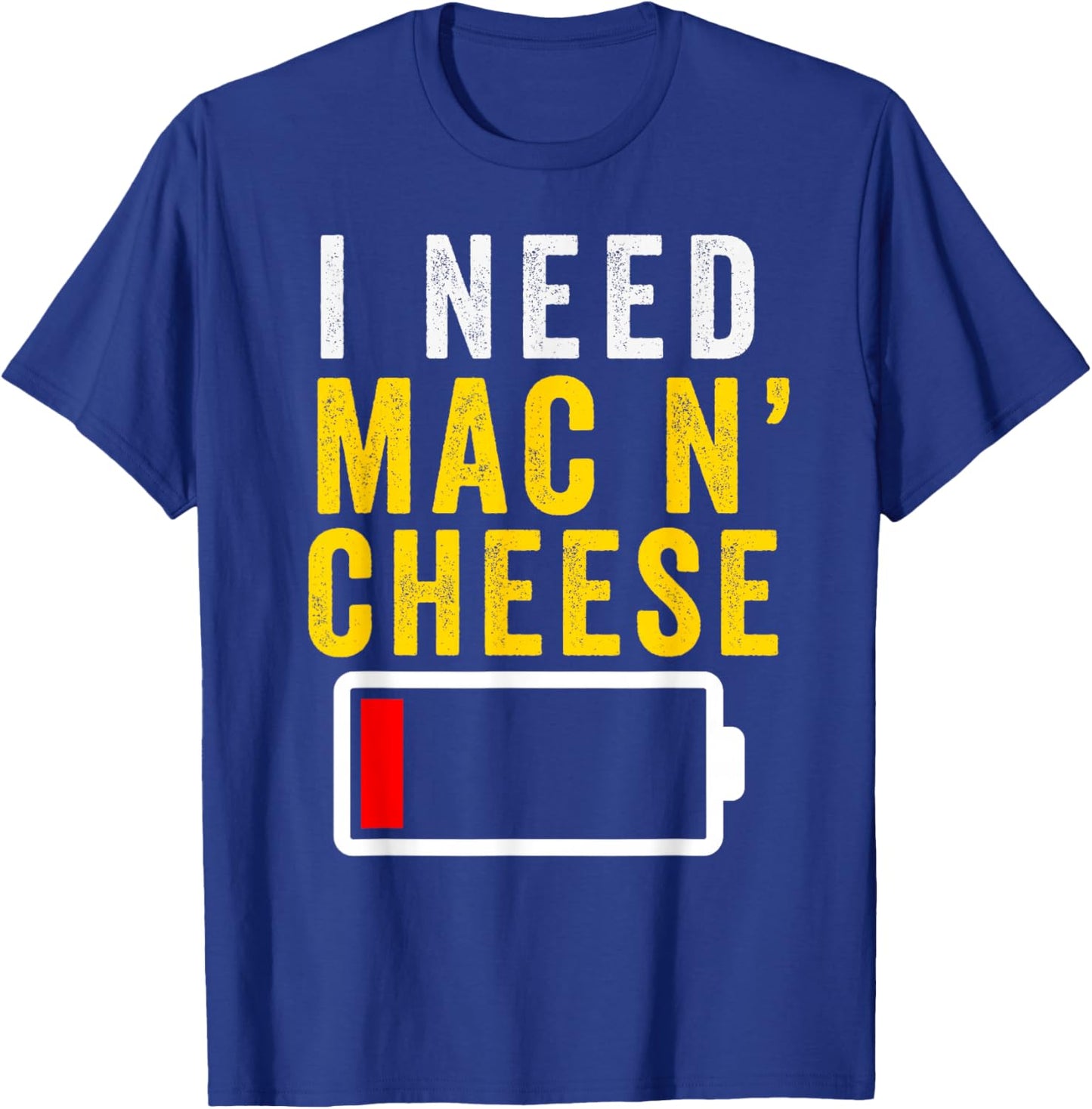 Mac n Cheese Kids Boys Girls Macaroni and Cheese Men Women T-Shirt - T-Shirt | Royal