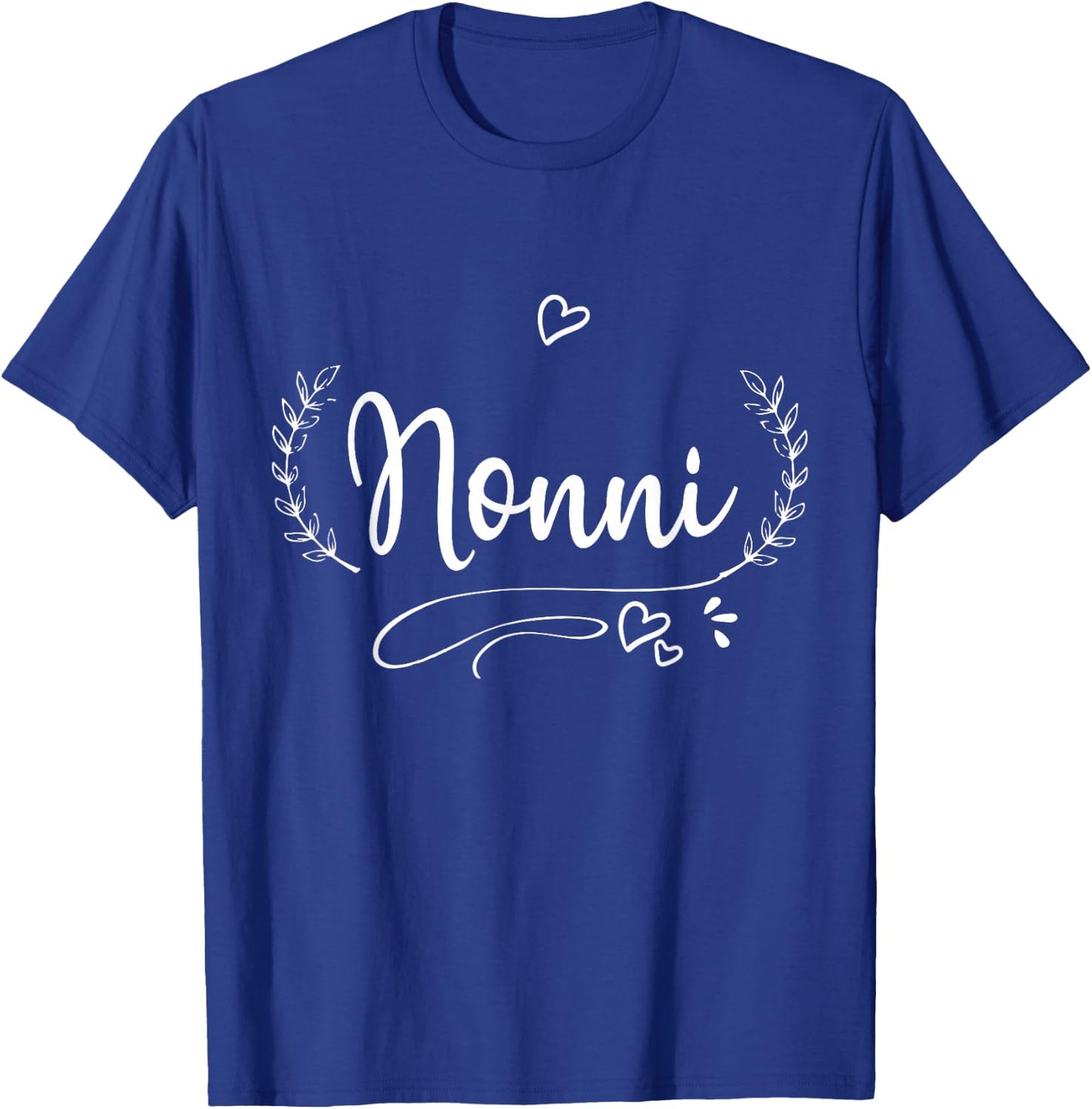 Nonni Women Nonni Gifts for Grandma Birthday T-Shirt - T-Shirt | Royal