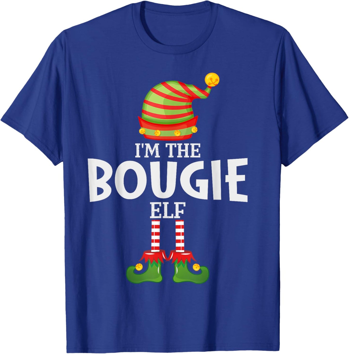 I'm The Bougie Elf Christmas Matching Pajama T-Shirt - T-Shirt | Royal