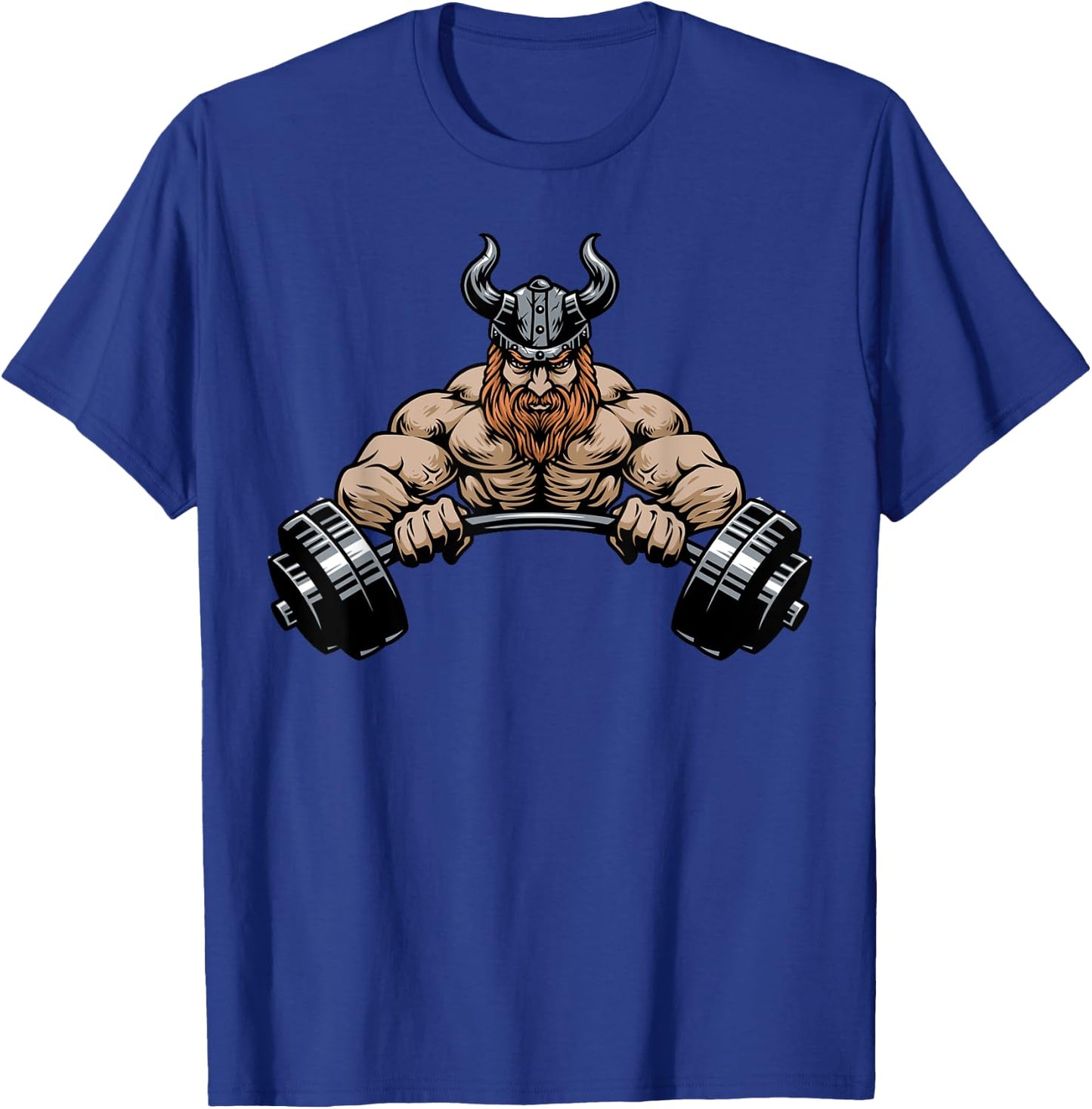 Viking Training gym for lover Strongman Bodybuilding workout T-Shirt - T-Shirt | Royal