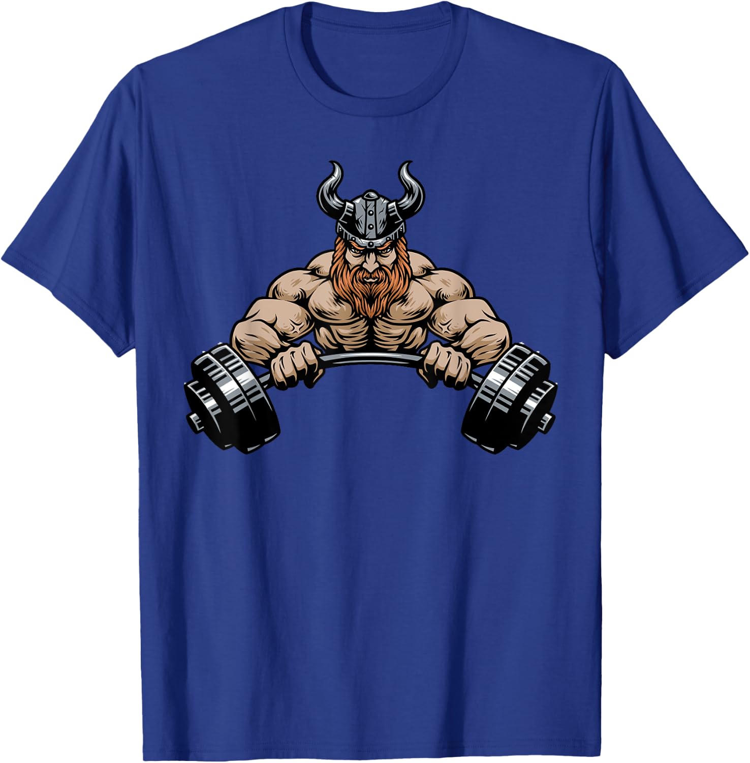 Viking Training gym for lover Strongman Bodybuilding workout T-Shirt - T-Shirt | Royal
