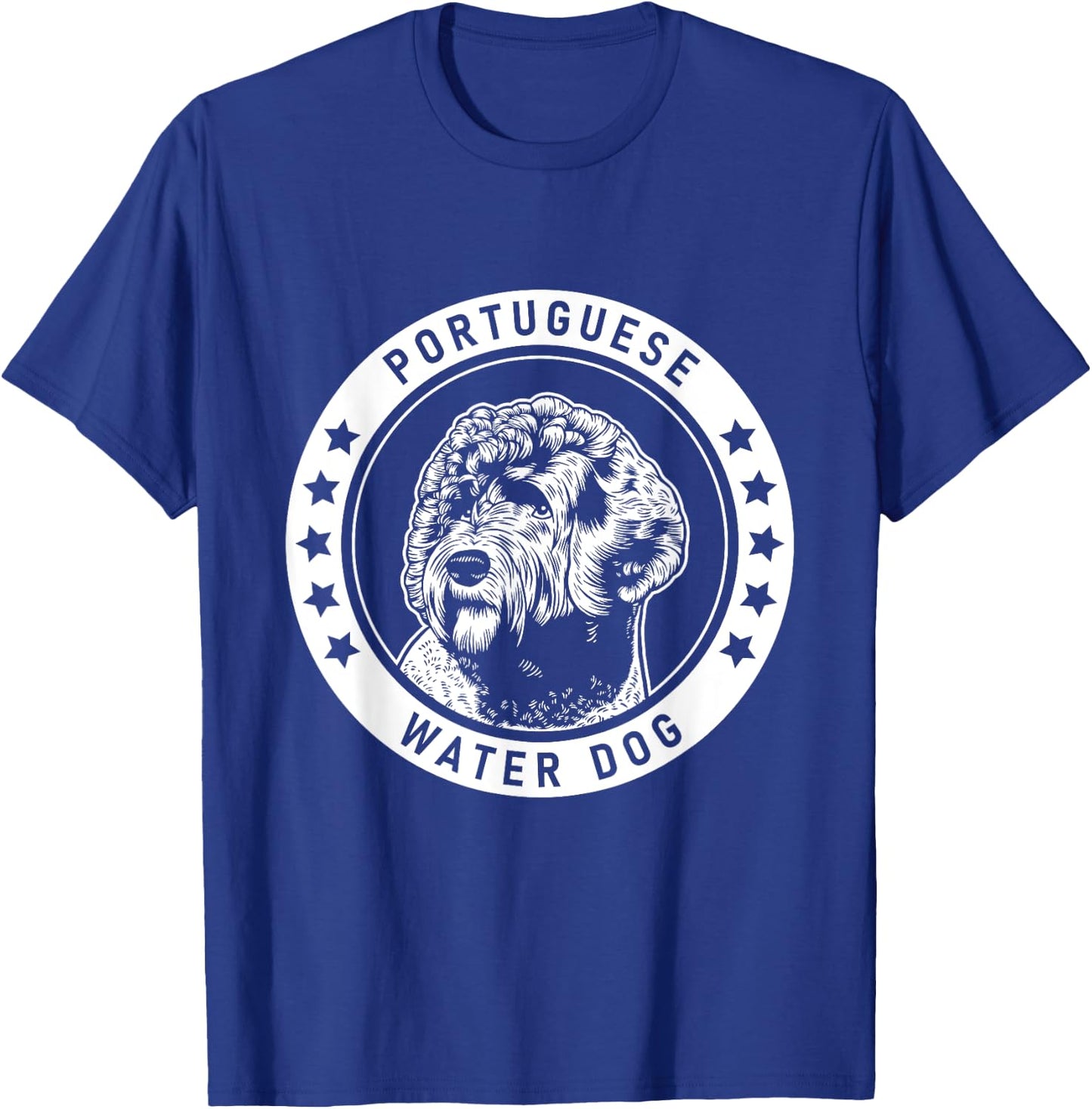 Portuguese Water Dog Fan design Women Girls Kids T-Shirt - T-Shirt | Royal