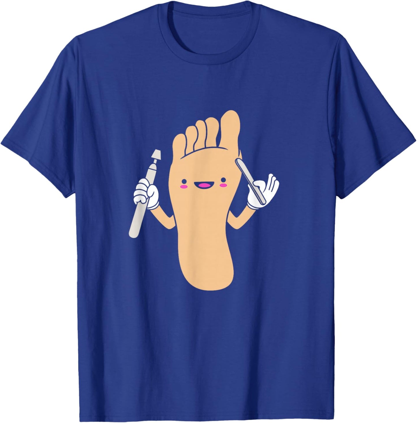 Funny Podiatrist Cute Foot Doctor Podiatry T-Shirt - T-Shirt | Royal