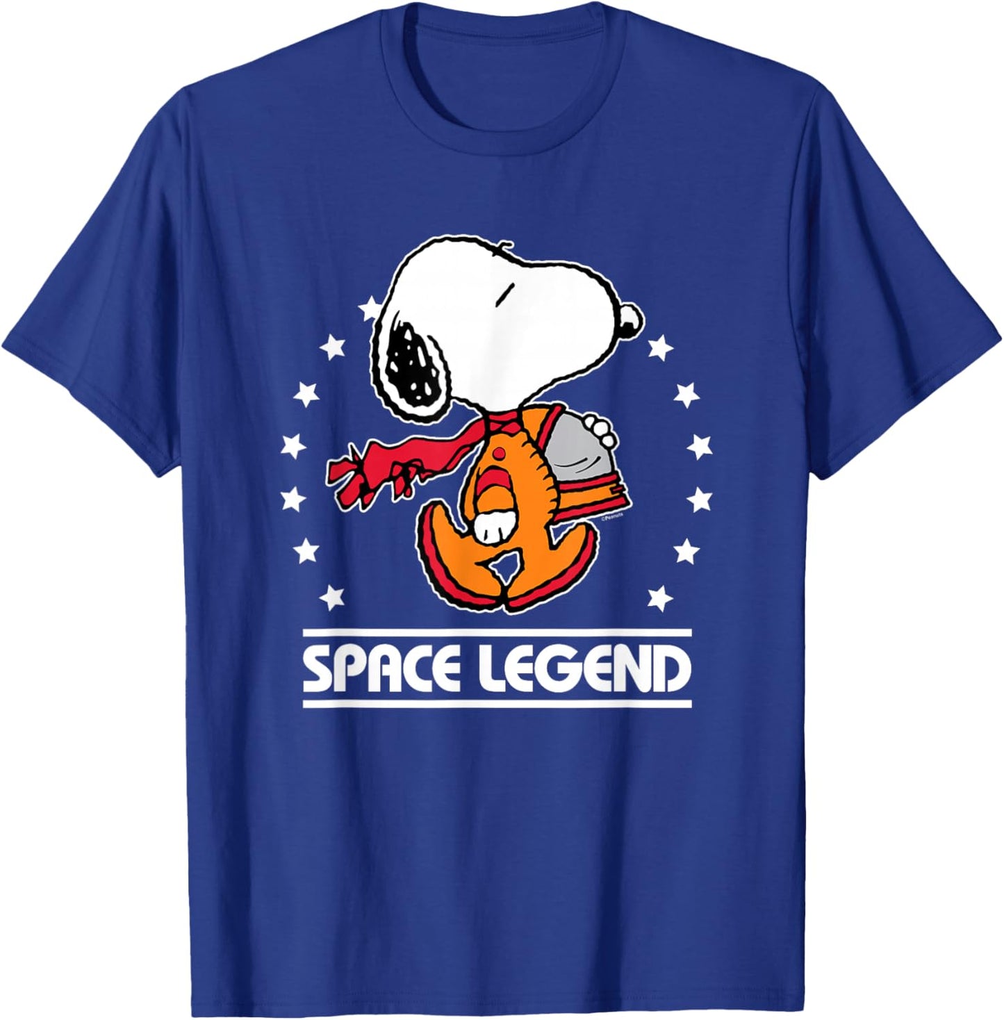 Peanuts - Snoopy Space Legend T-Shirt - T-Shirt | Royal