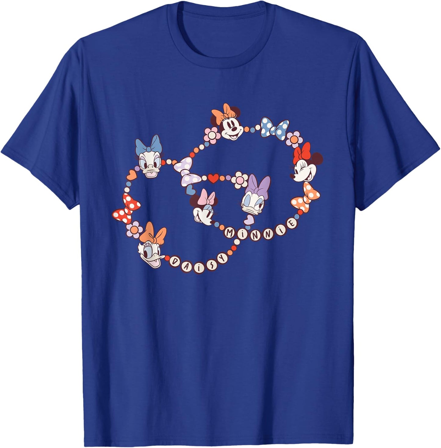 Disney Minnie and Daisy BFF's Matching Friendship Bracelets T-Shirt - T-Shirt | Royal