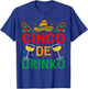 Cinco De Drinko Cinco De Mayo Funny T-Shirt - T-Shirt | Royal