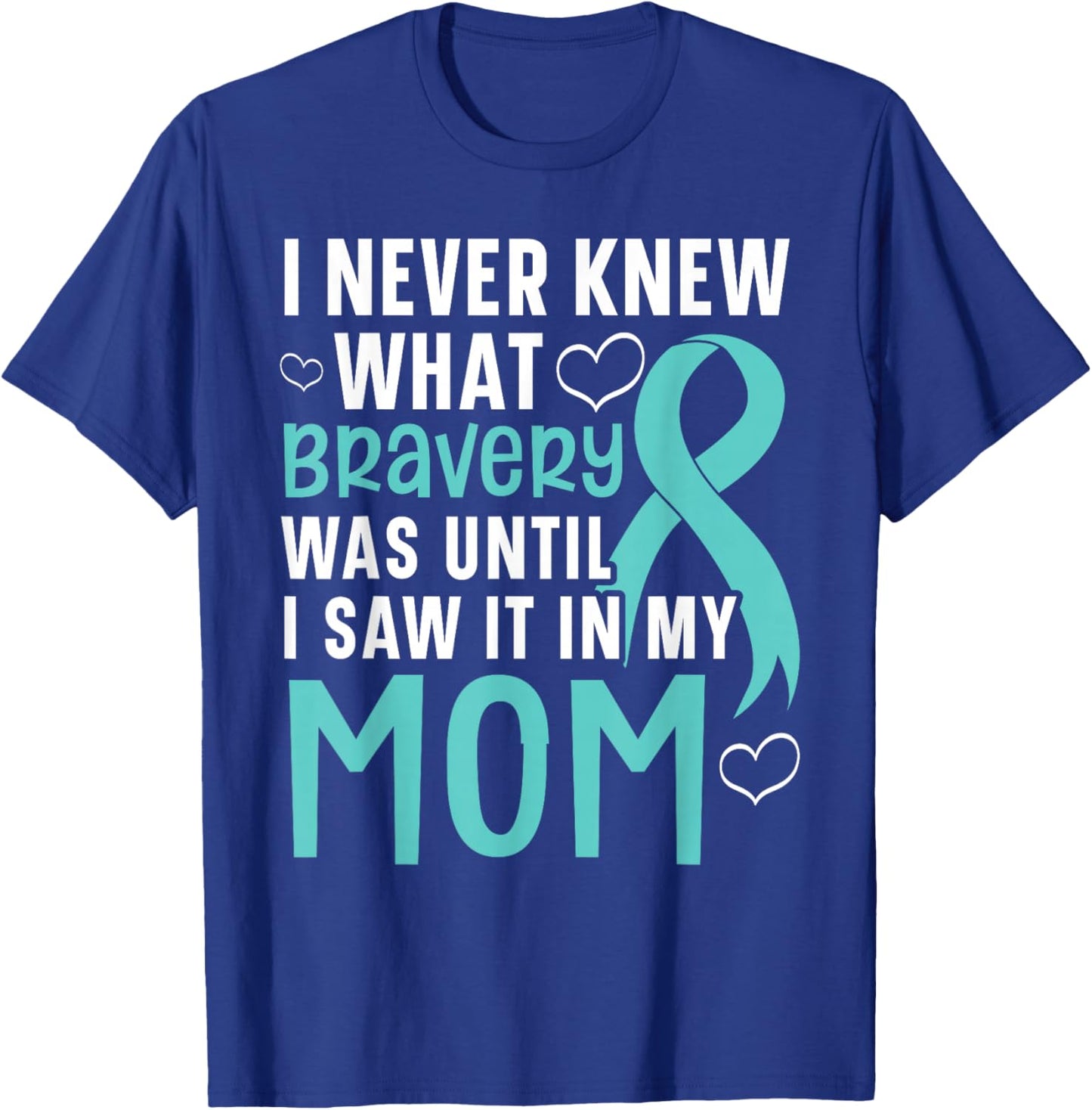 Cervical Cancer Supporter Cervical Cancer Awareness T-Shirt - T-Shirt | Royal