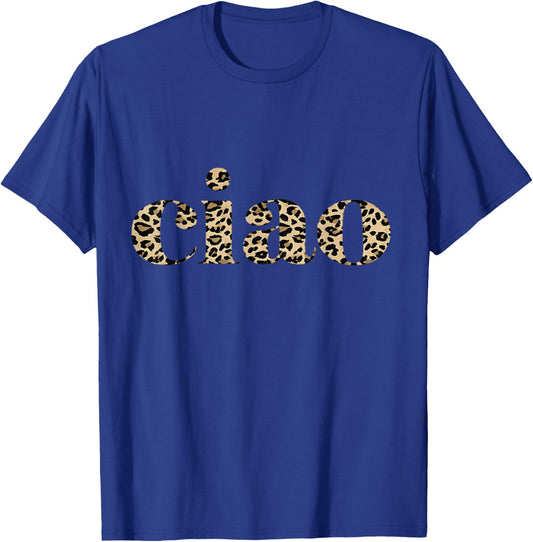 Ciao Zeichnung T-Shirt - T-Shirt | Royal