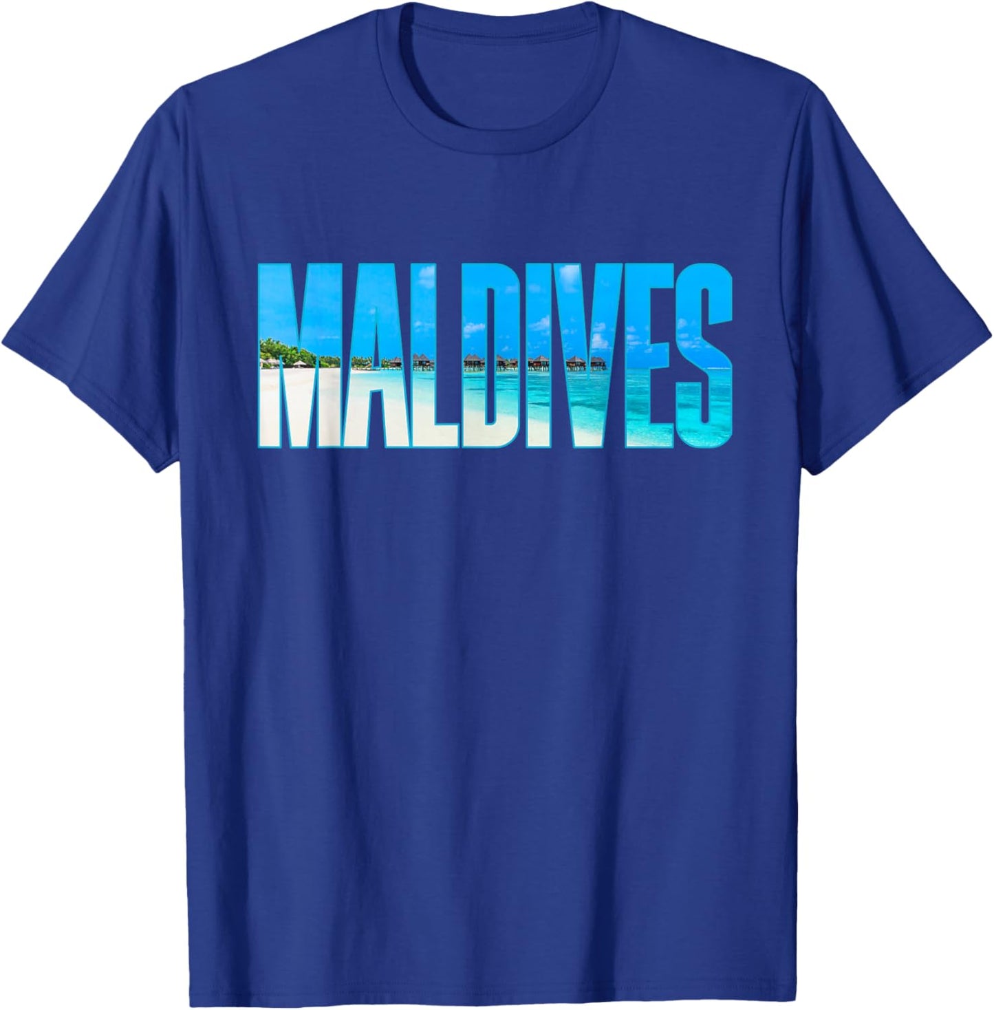 Malediven Souvenir für Paare oder Familie Sommerurlaub T-Shirt - T-Shirt | Royal