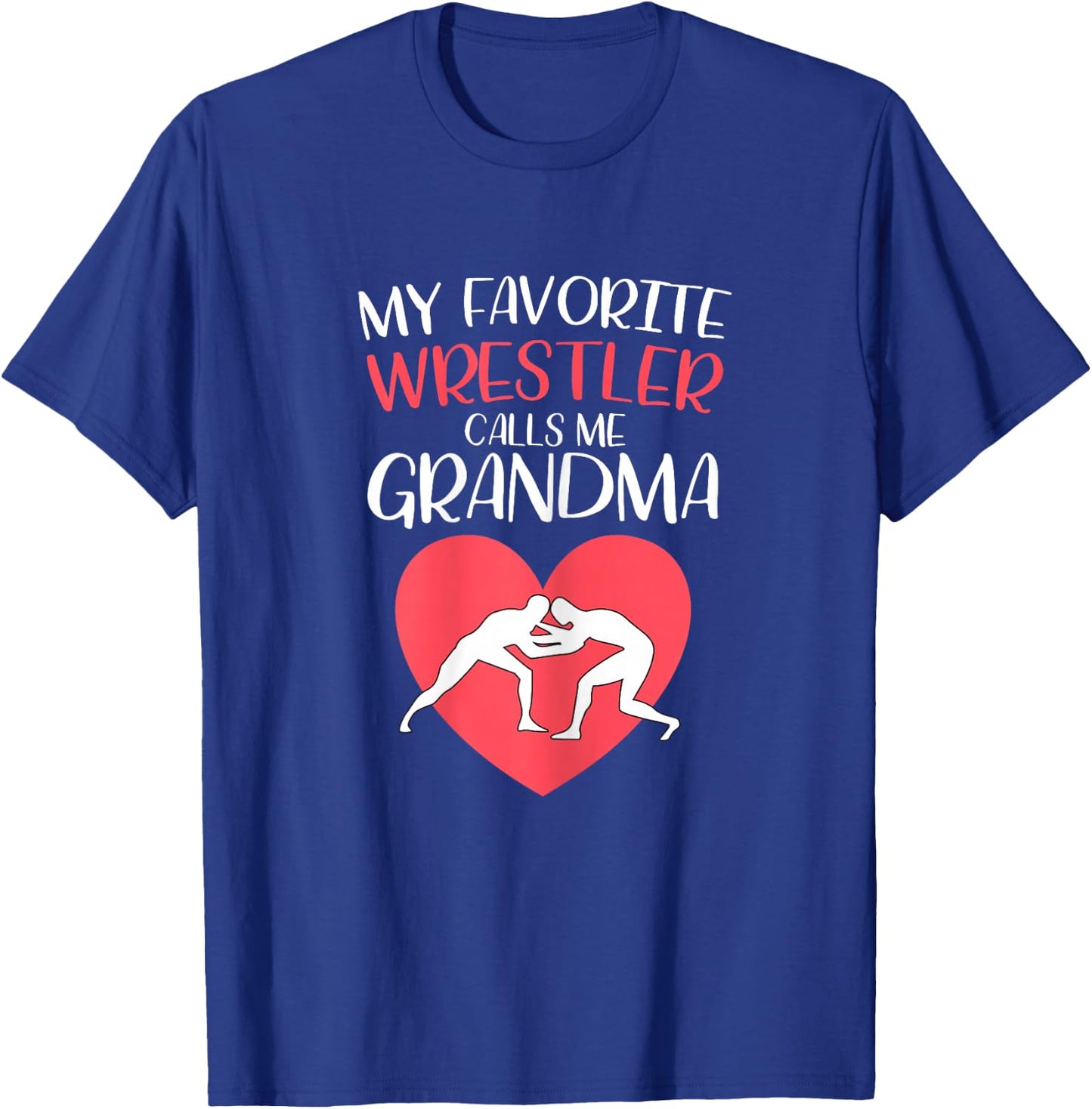 Funny Wrestling Grandma T-Shirt - T-Shirt | Royal