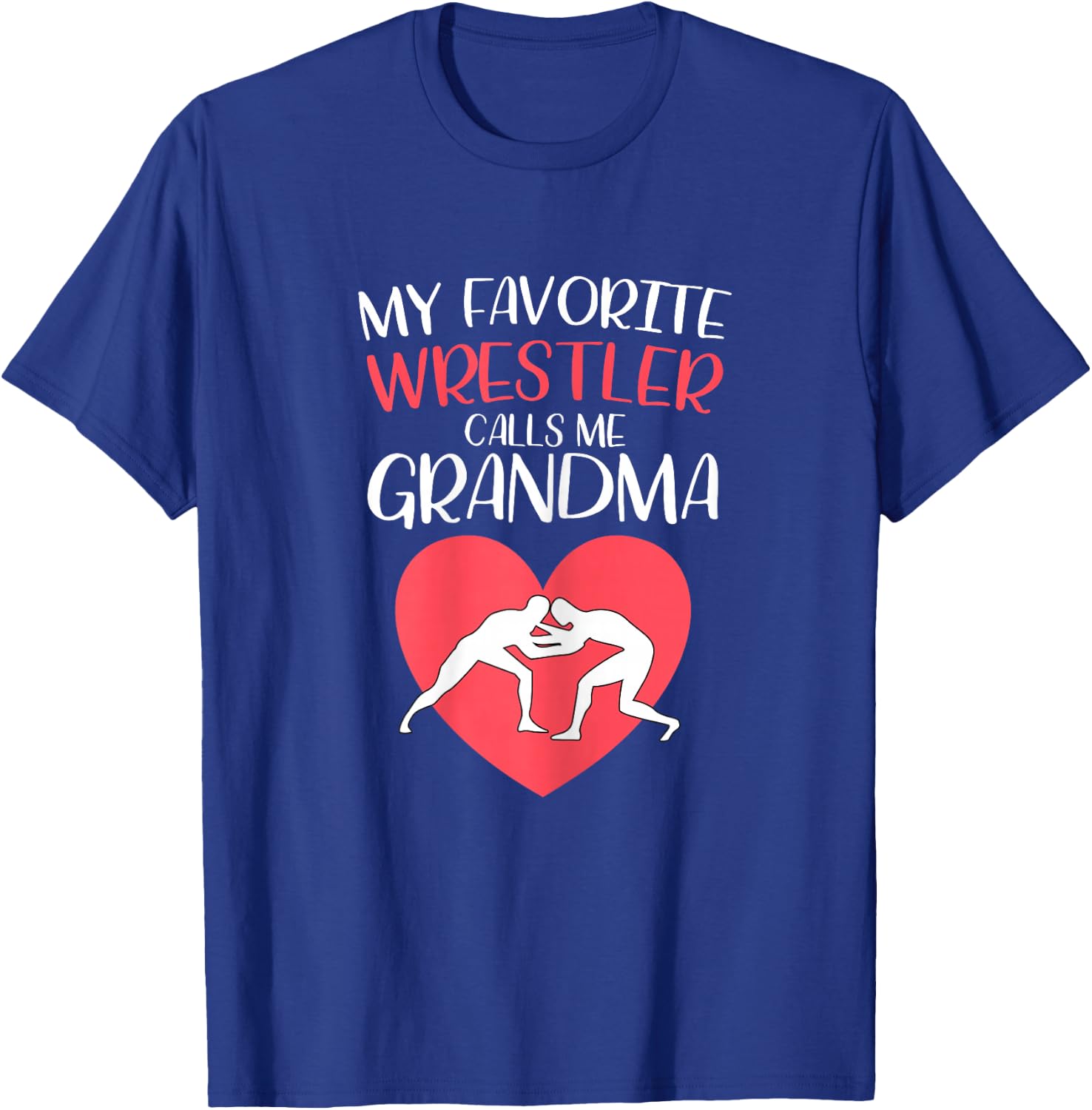 Funny Wrestling Grandma T-Shirt - T-Shirt | Royal
