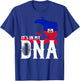 It's In My DNA Fingerprint | Prideful Haitian Gift T-Shirt - T-Shirt | Royal