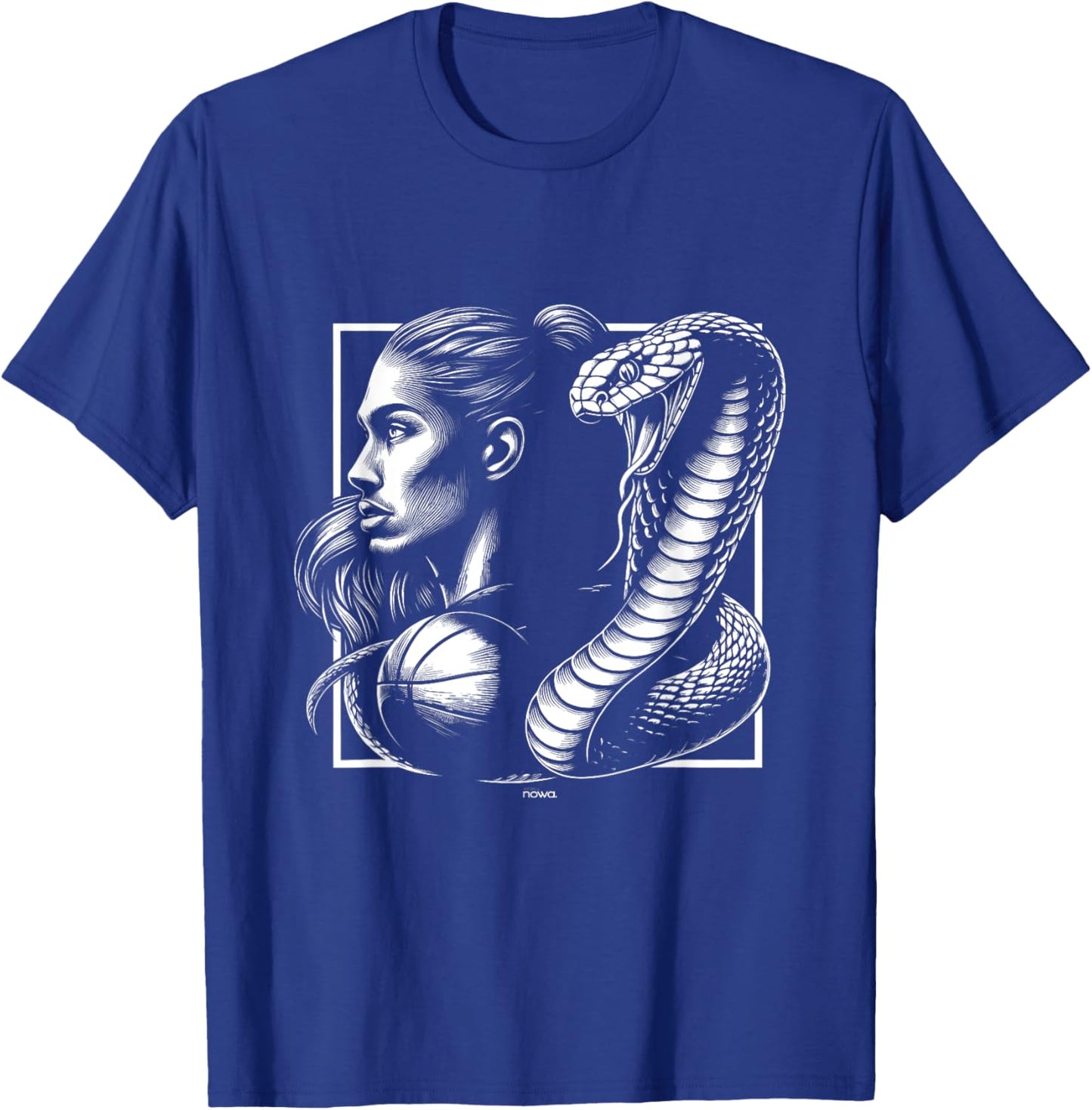 Fearless Mamba Girl Motivation T-Shirt - T-Shirt | Royal