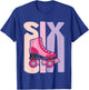 6 Year Old Cute Roller Skating Birthday Girl 6th B-day T-Shirt - T-Shirt | Royal