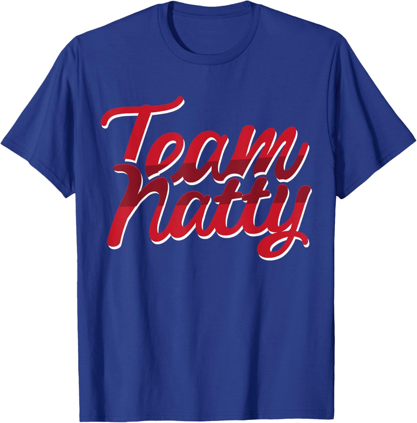 Body Building Fitness Training Gym Team Natty Black T-Shirt - T-Shirt | Royal