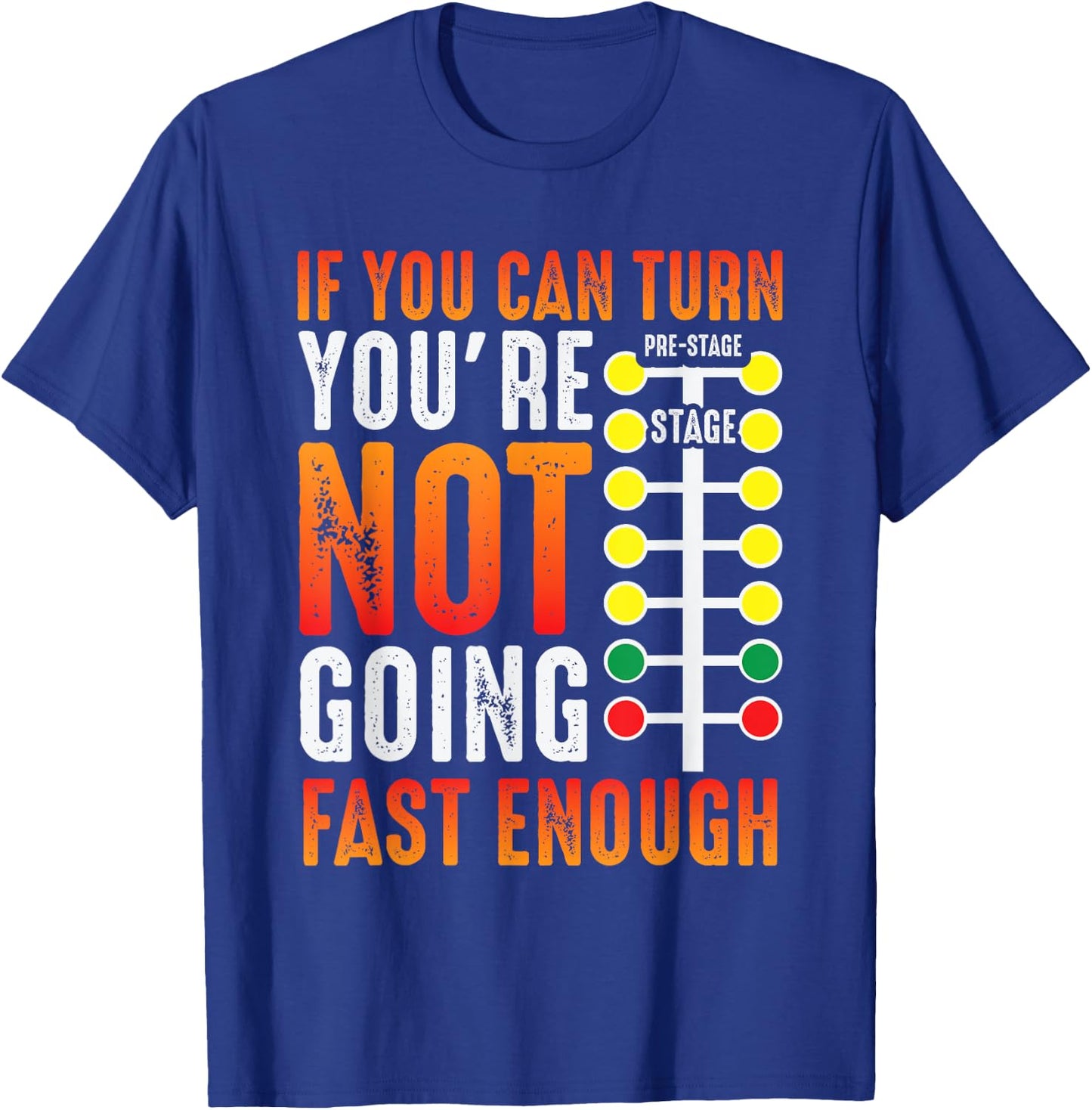 Dragster Saying Race car Driver Skill Drag Racing T-Shirt - T-Shirt | Royal
