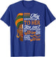 Proud The Storm African Woman Afro Black History Month T-Shirt - T-Shirt | Royal