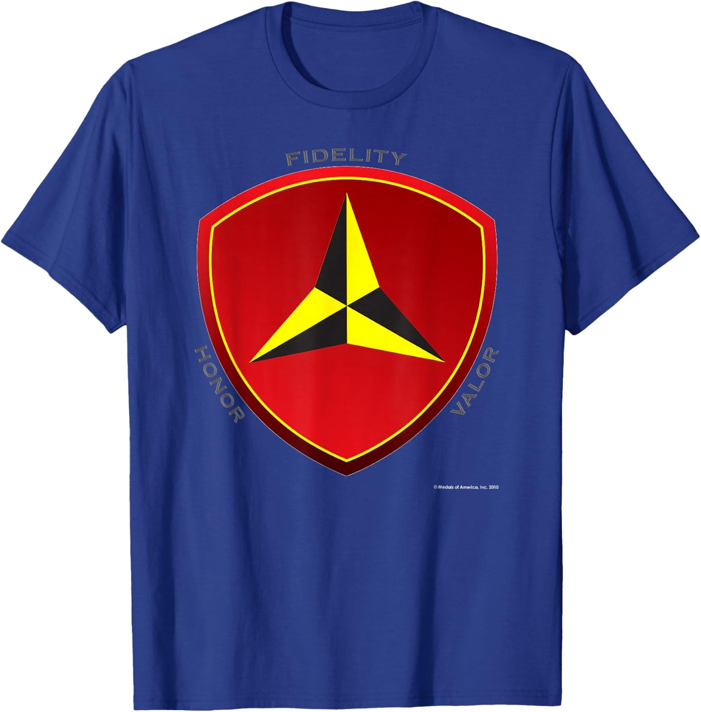 3rd Marine Division T-Shirt - T-Shirt | Royal