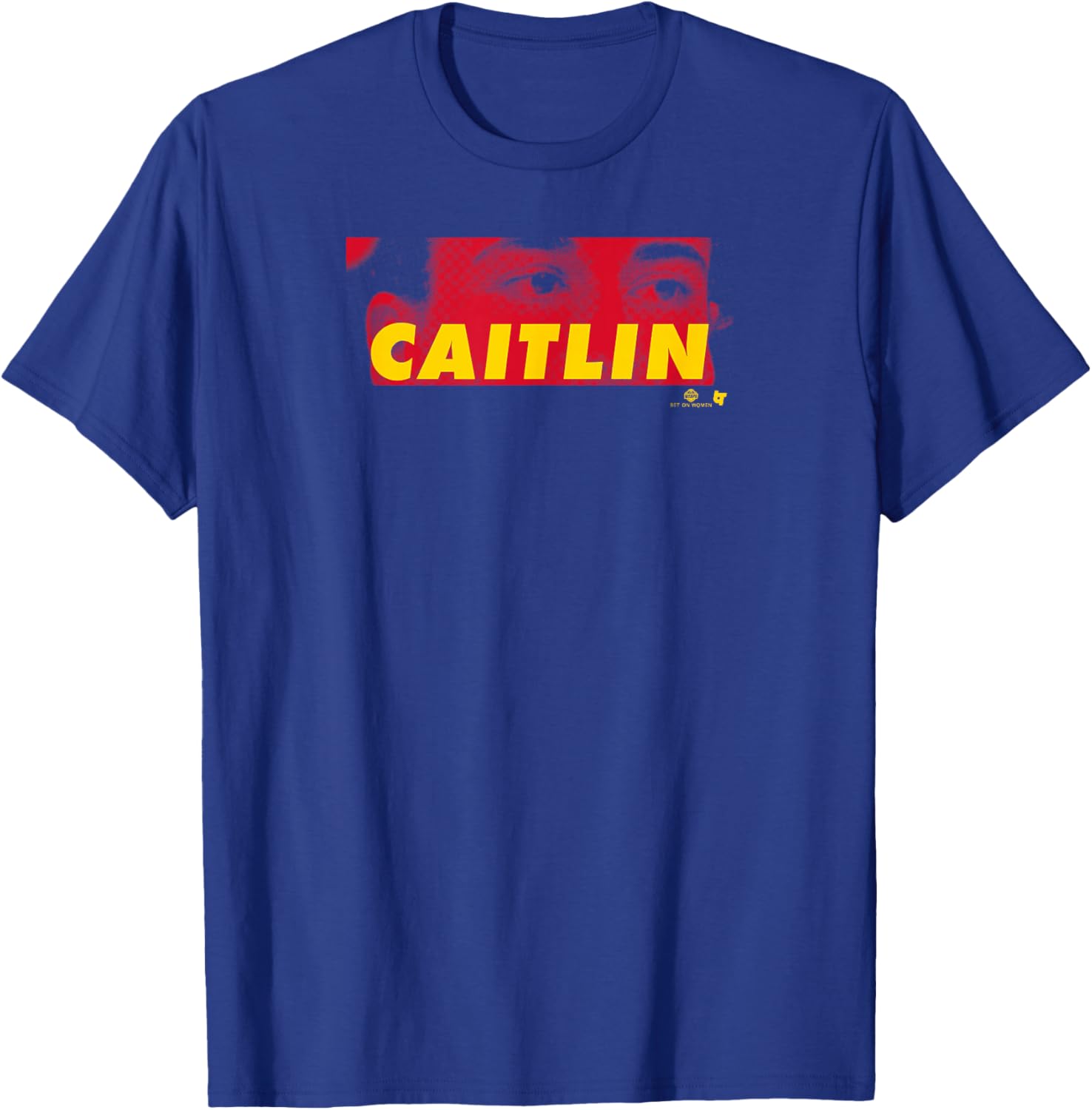 Caitlin Clark - Caitlin Eyes - Indiana Basketball T-Shirt - T-Shirt | Royal