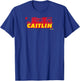 Caitlin Clark - Caitlin Eyes - Indiana Basketball T-Shirt - T-Shirt | Royal