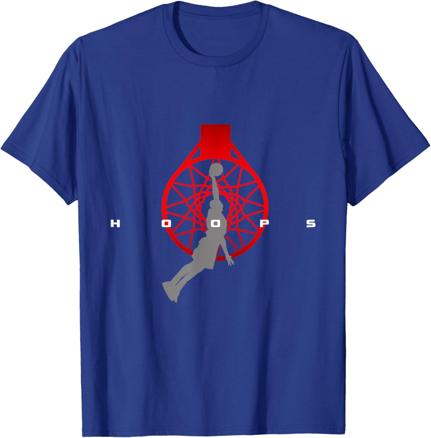 Hoops Basketball Apparel - Basketball T-Shirt - T-Shirt | Royal