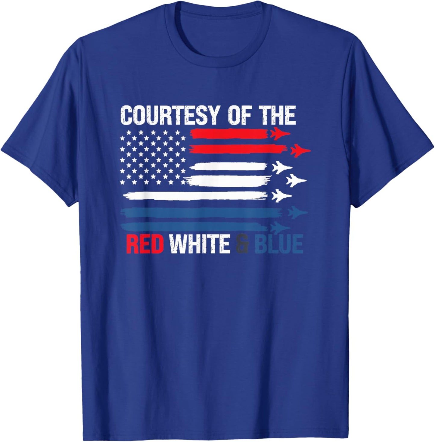 Courtesy of The Red White and Blue T-Shirt - T-Shirt | Royal