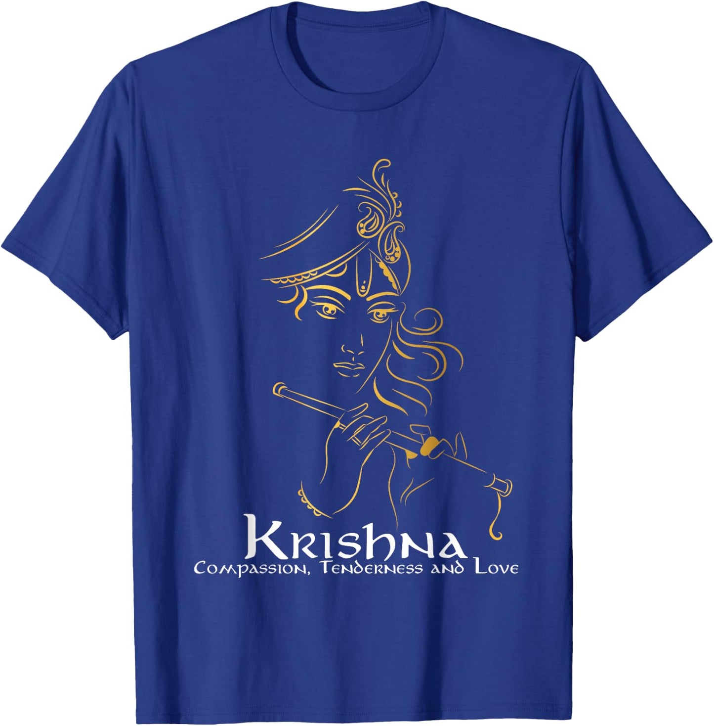 Hindu Shirts Hinduism Diwali Festival Gods Lord Krishna T-Shirt - T-Shirt | Royal