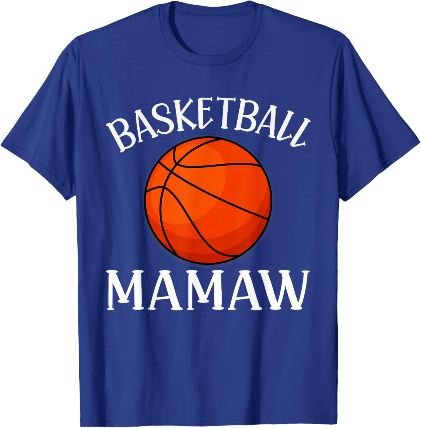 Basketball Mamaw Basketball Player T-Shirt - T-Shirt | Royal