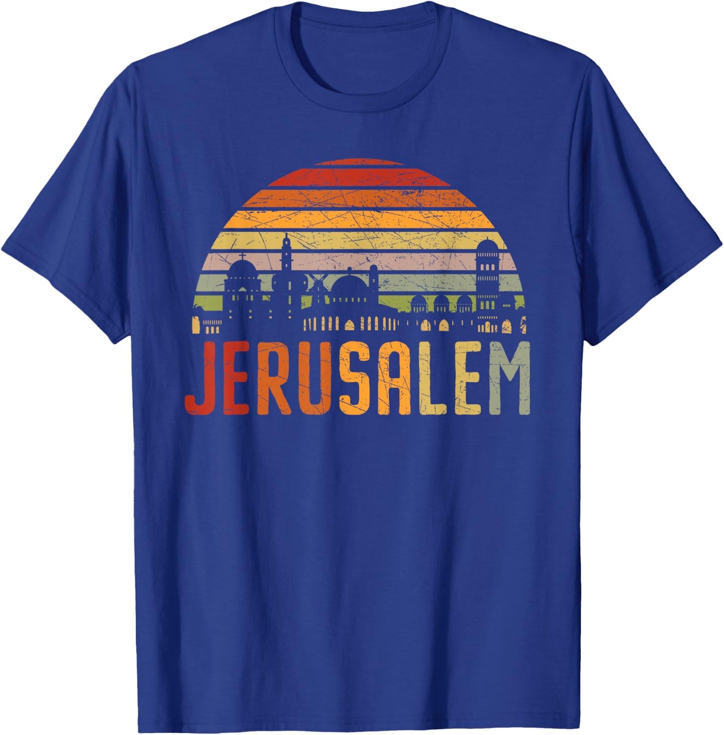 Jerusalem Jewish Country Israelite Israel T-Shirt - T-Shirt | Royal