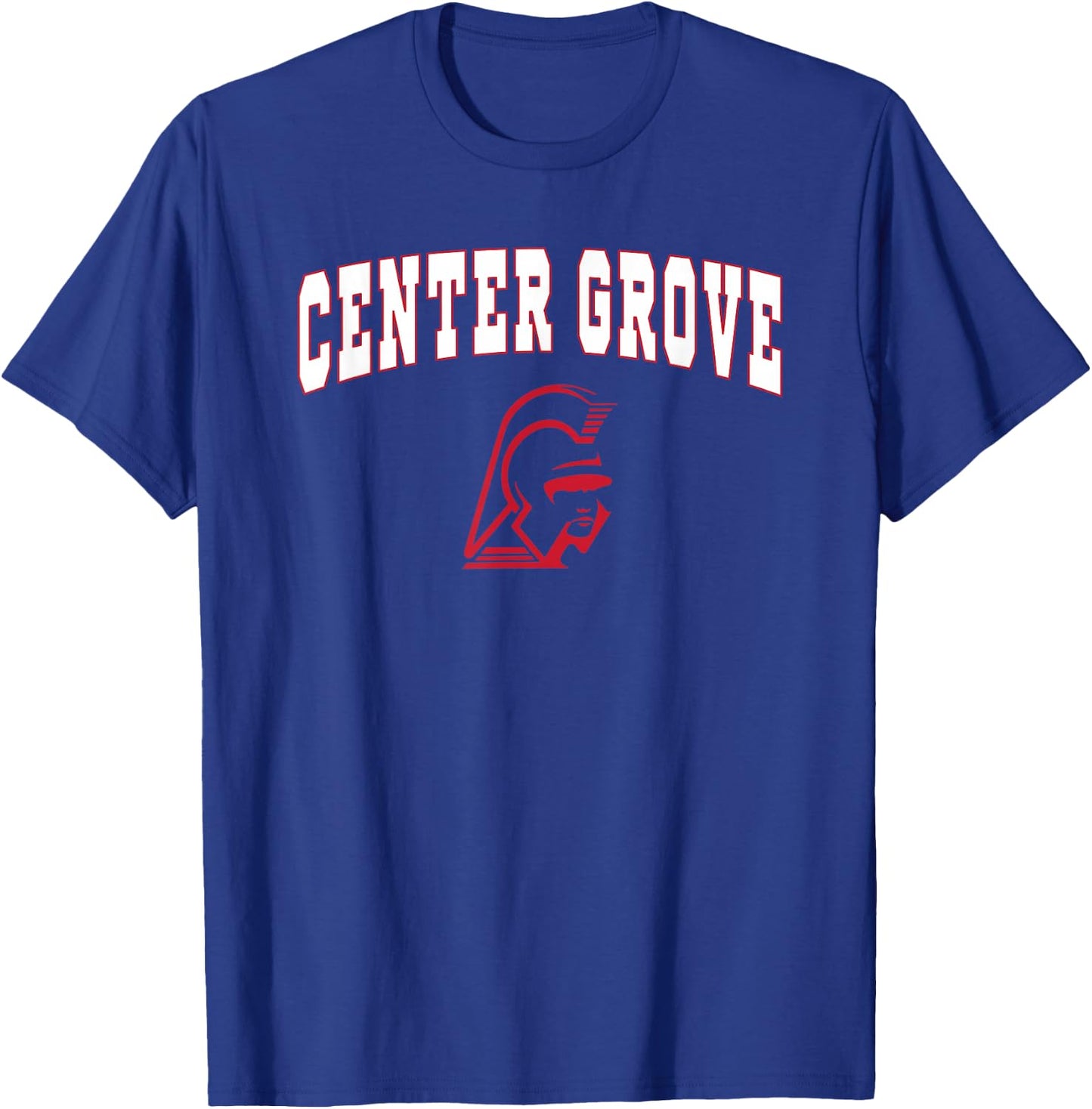 Center Grove High School Trojans C6 T-Shirt - T-Shirt | Royal