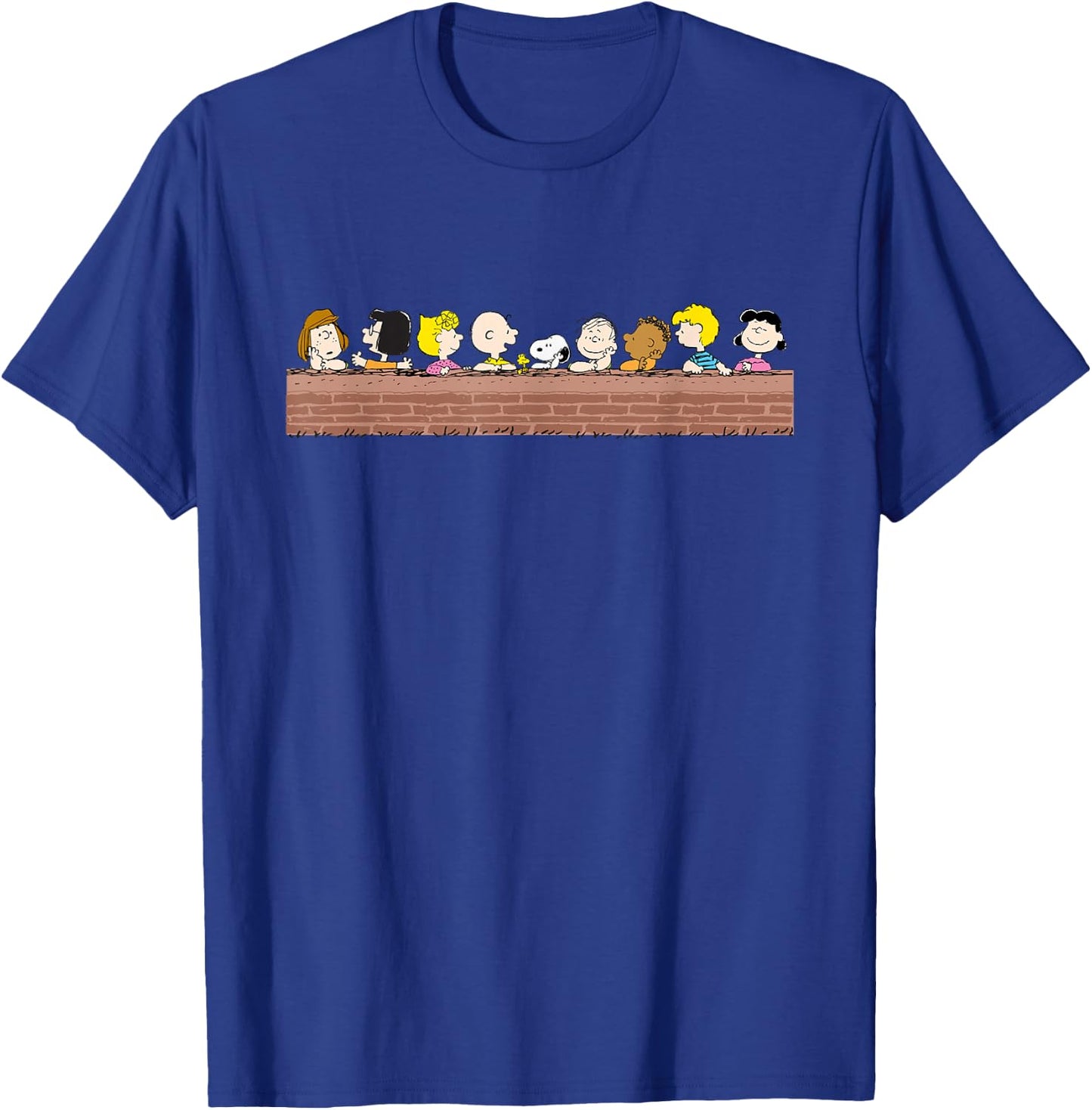 Peanuts The Gang Chilling T-Shirt - T-Shirt | Royal