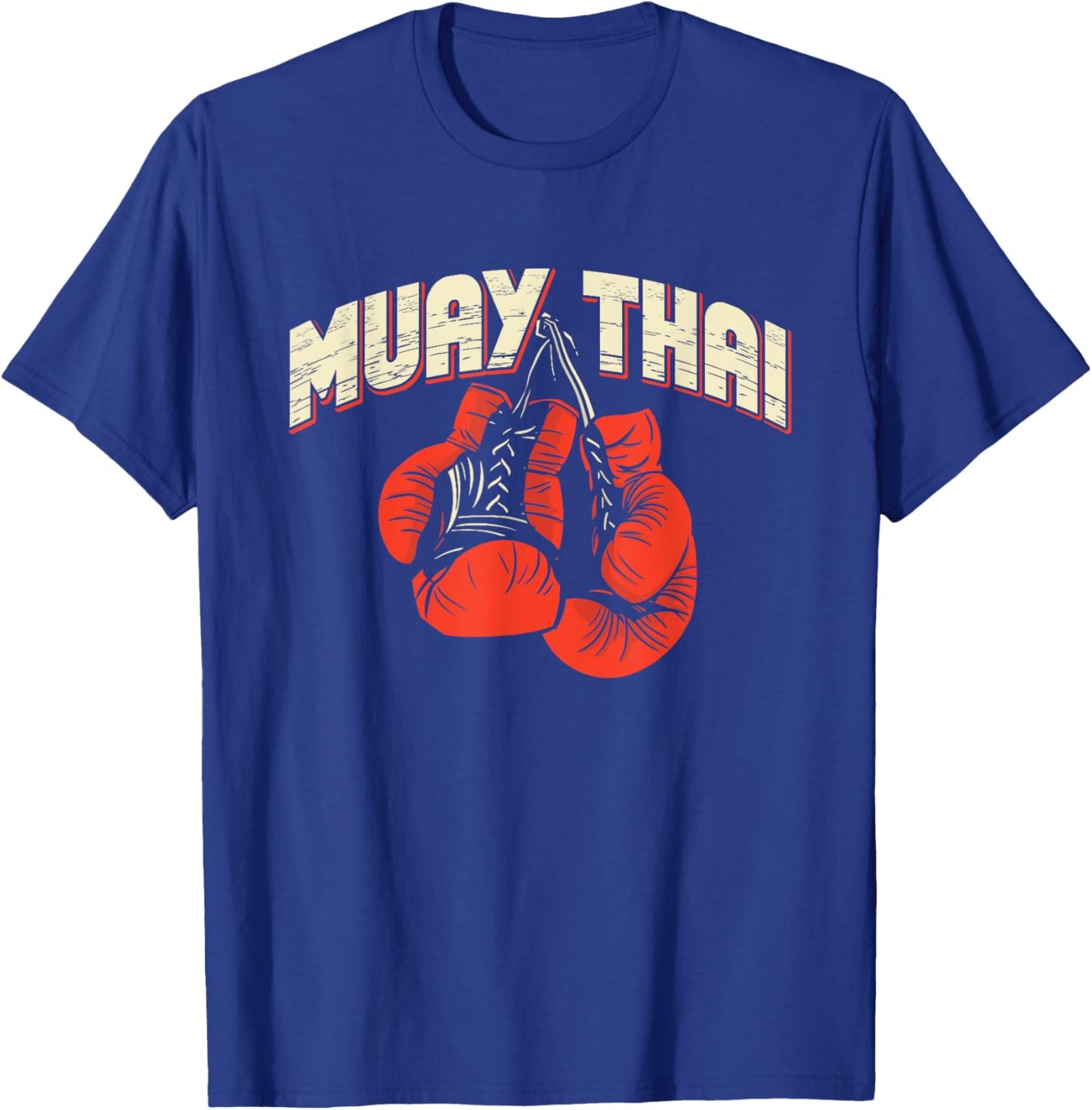 Muay Thai Boxing Martial Arts – Kickboxing T-Shirt - T-Shirt | Royal