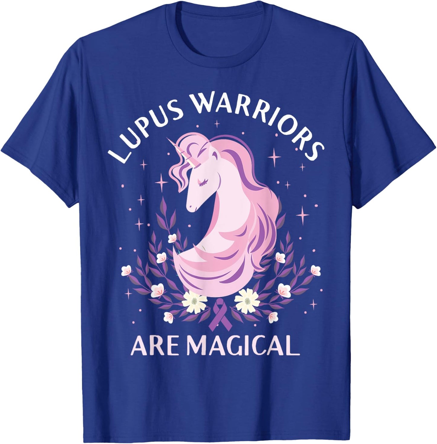 Lupus Awareness Month Lupus Warriors Are Magical Autoimmune T-Shirt - T-Shirt | Royal