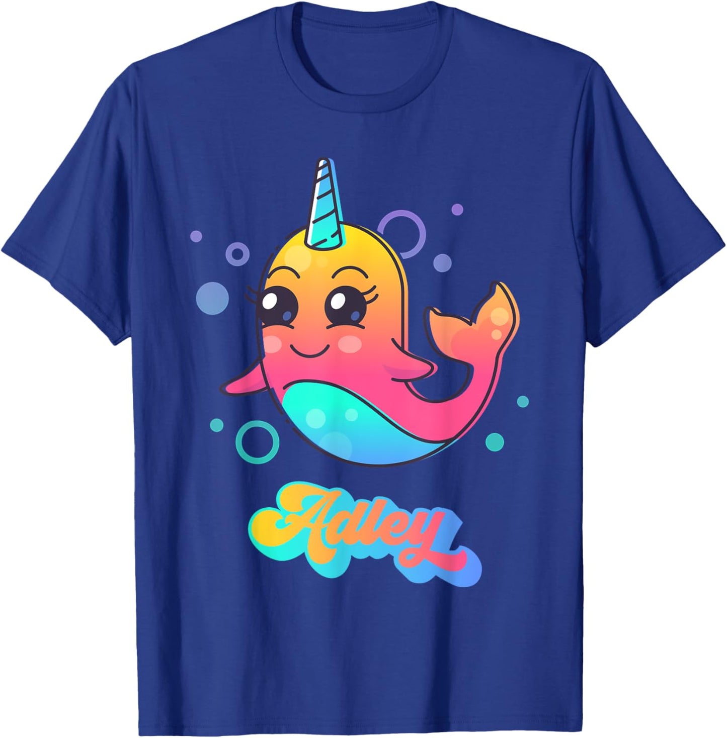 Adley Merch Unicorn Design T-Shirt - T-Shirt | Royal