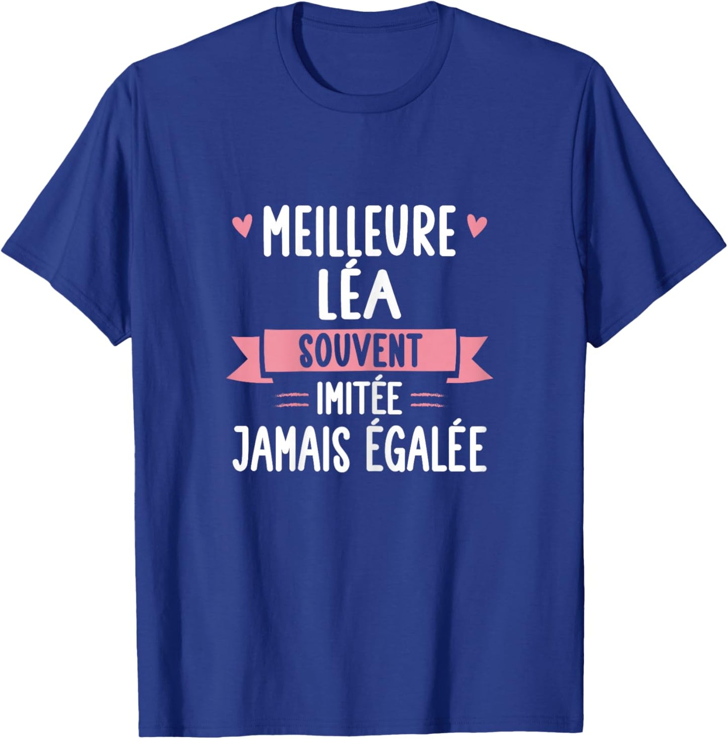 Unique Woman Humour Gift Personalized Name Léa , Black, Female X-Small T-Shirt - T-Shirt | Royal