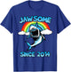 Jawsome Since 2014 Happy Shark 5 Birthday Gift T-Shirt - T-Shirt | Royal