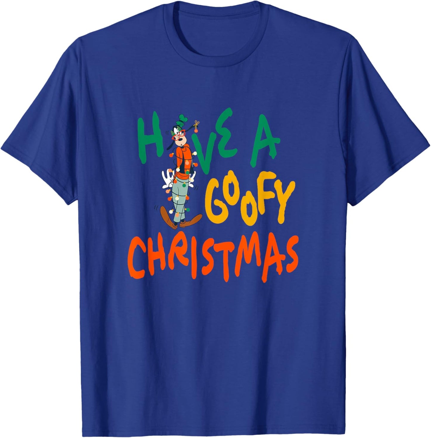 Disney Mickey And Friends Christmas Have A Goofy Christmas T-Shirt - T-Shirt | Royal