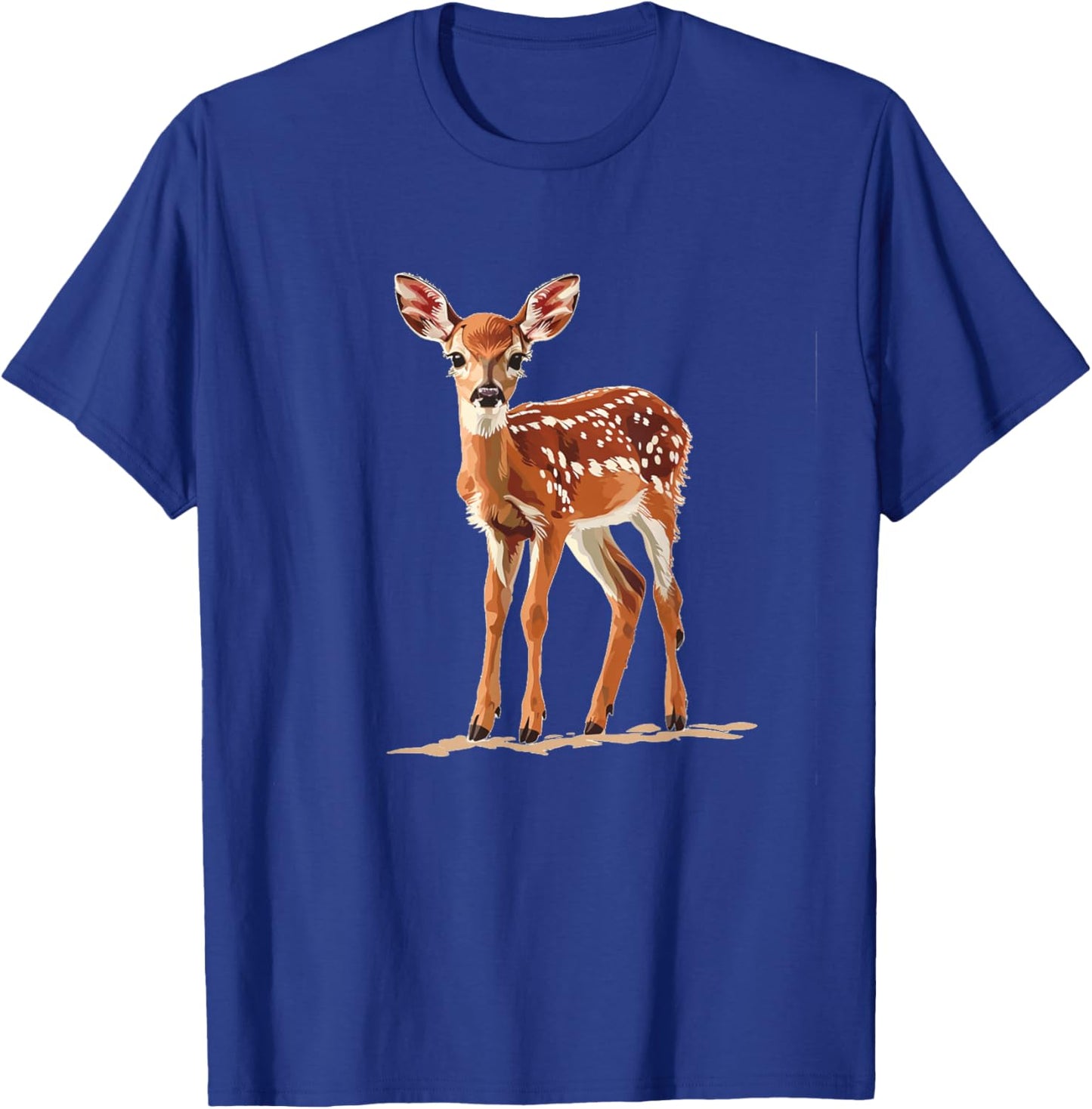 Happy deer fawn animal T-Shirt - T-Shirt | Royal