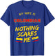 My Wife Is Colombian Republic of Colombia Heritage Flag T-Shirt - T-Shirt | Royal
