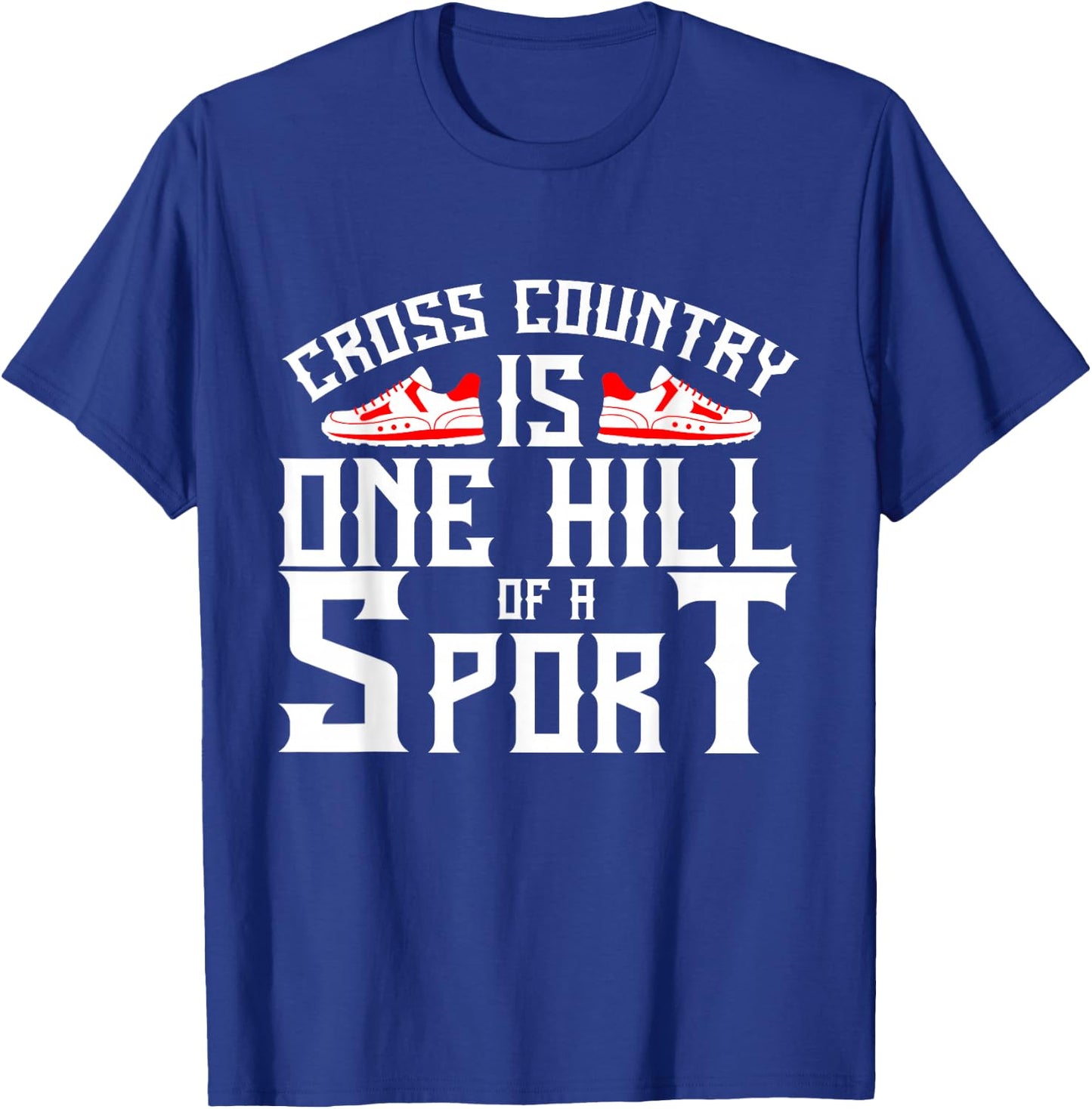 Cross Country Running - XC Run Cross Country Runner T-Shirt - T-Shirt | Royal