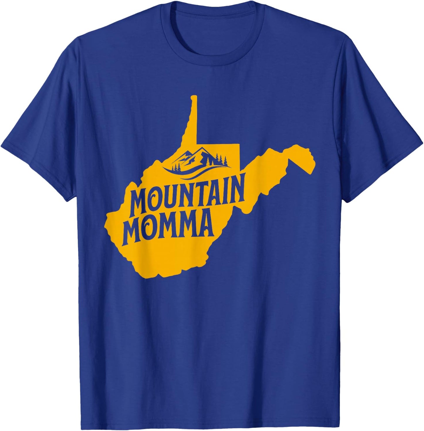West Virginia Map 304 Home T-Shirt - T-Shirt | Royal