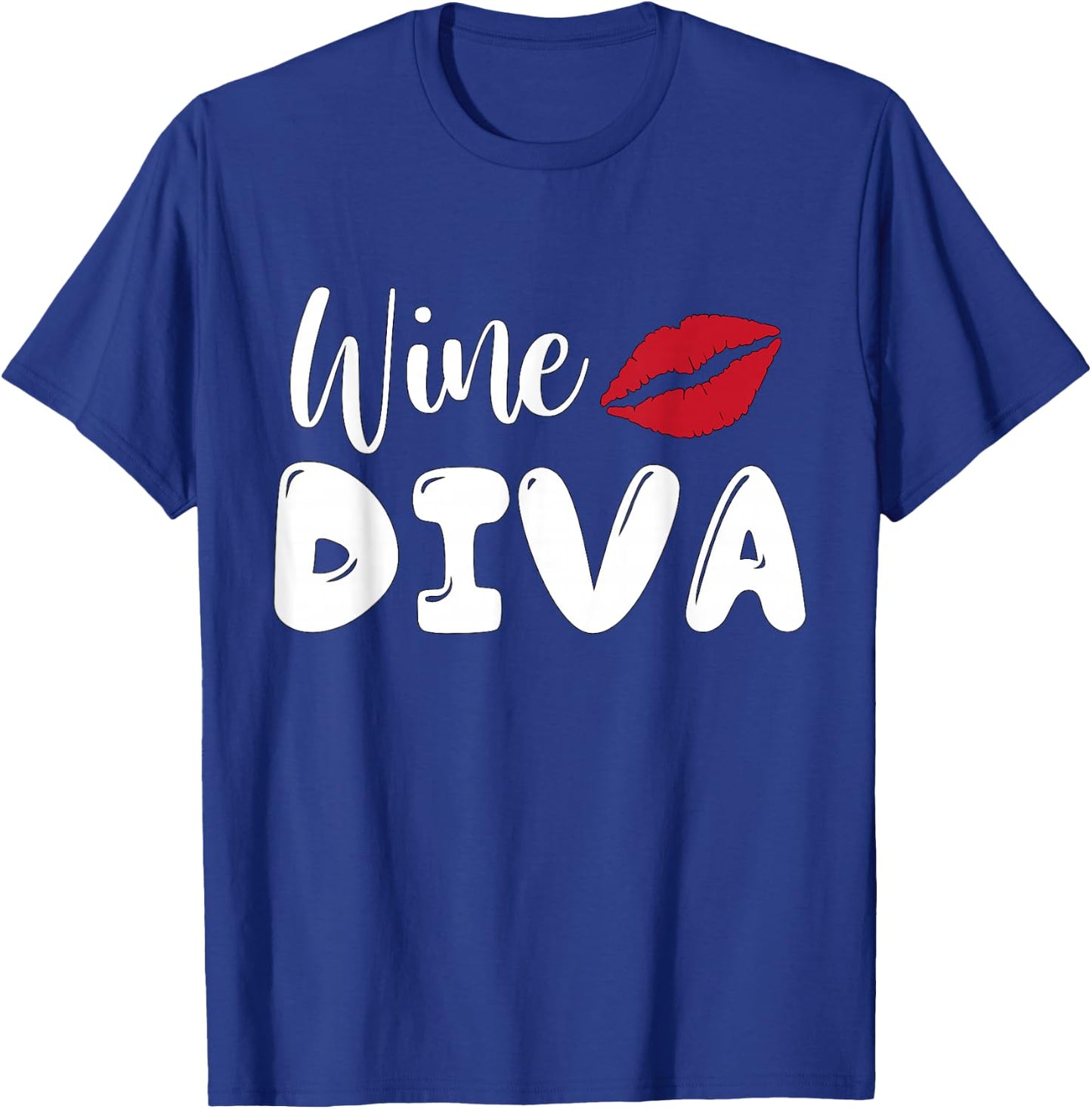 Wine Diva T-Shirt - T-Shirt | Royal