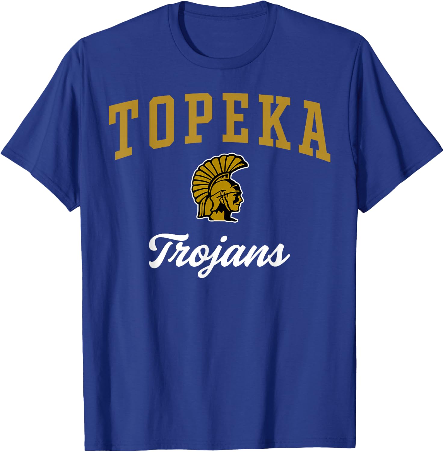 Topeka High School Trojans C3 T-Shirt - T-Shirt | Royal