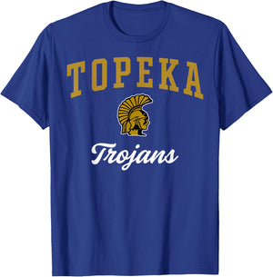 Topeka High School Trojans C3 T-Shirt - T-Shirt | Royal