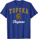 Topeka High School Trojans C3 T-Shirt - T-Shirt | Royal
