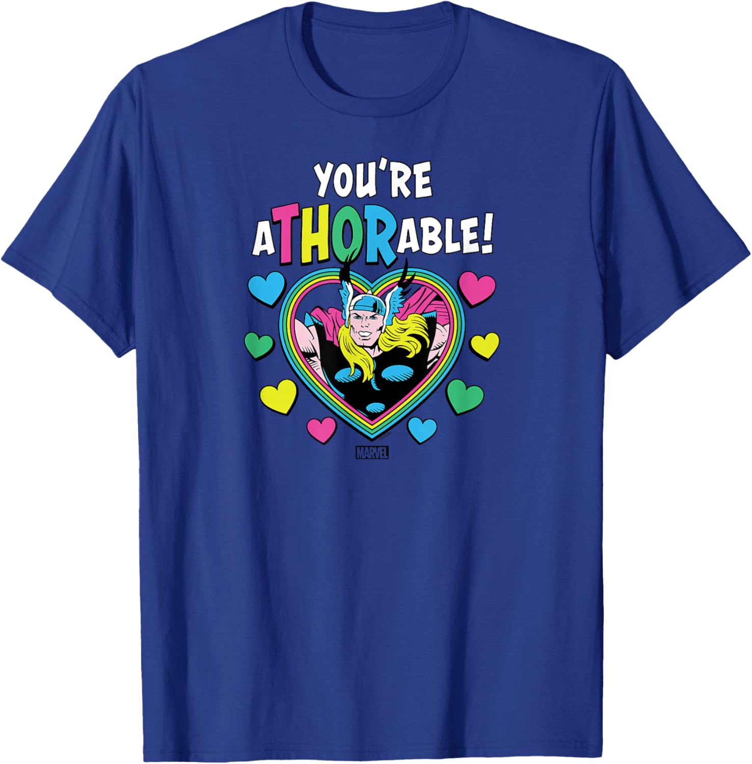 Thor - You're A'Thor'able Valentine's Day T-Shirt - T-Shirt | Royal