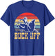 Buck Off Vintage Cowboy Bull Riding Rodeo T-Shirt - T-Shirt | Royal
