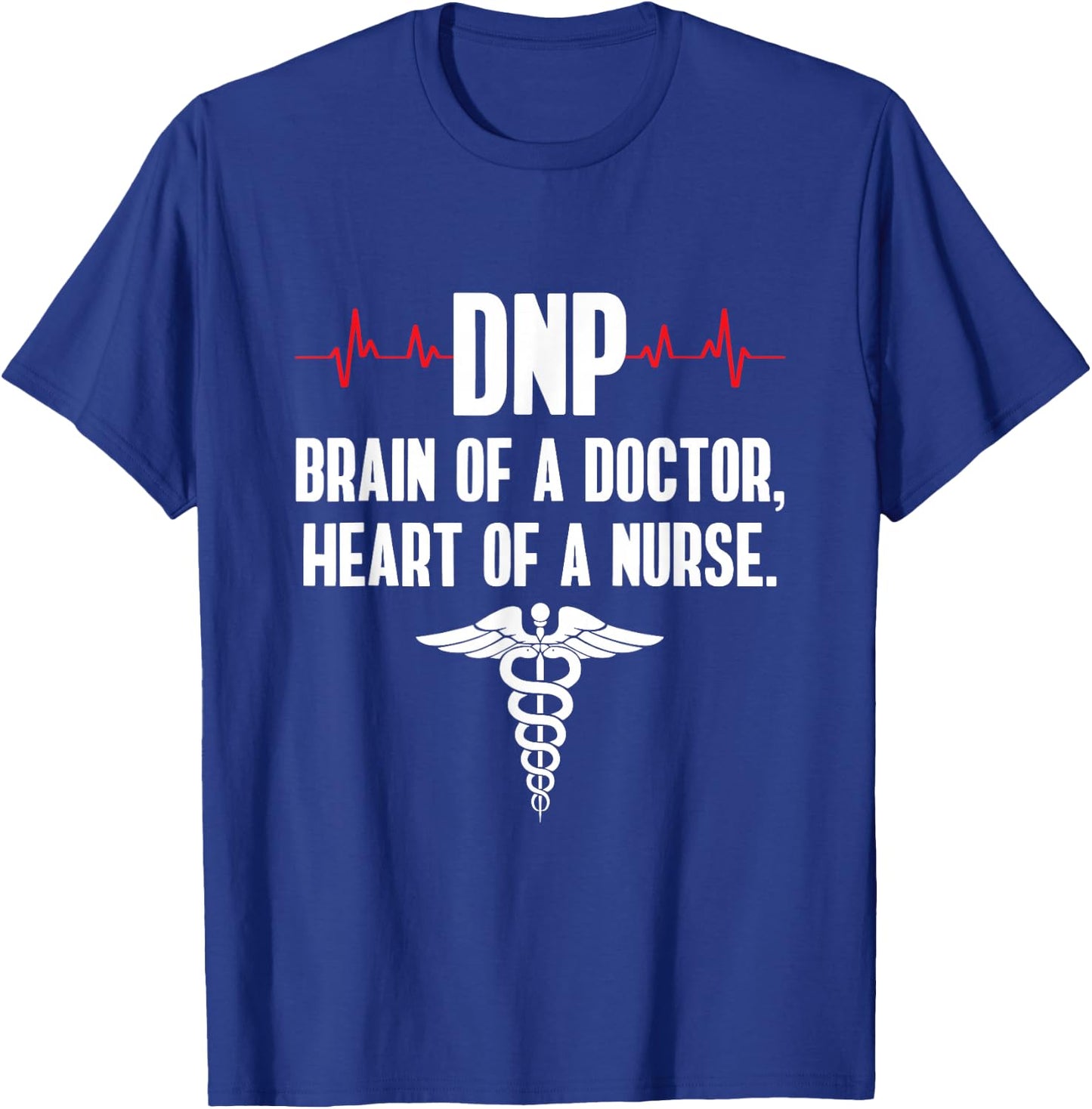 DNP Doctor of Nursing Practice Brain RN Nurse DA1 T-Shirt - T-Shirt | Royal